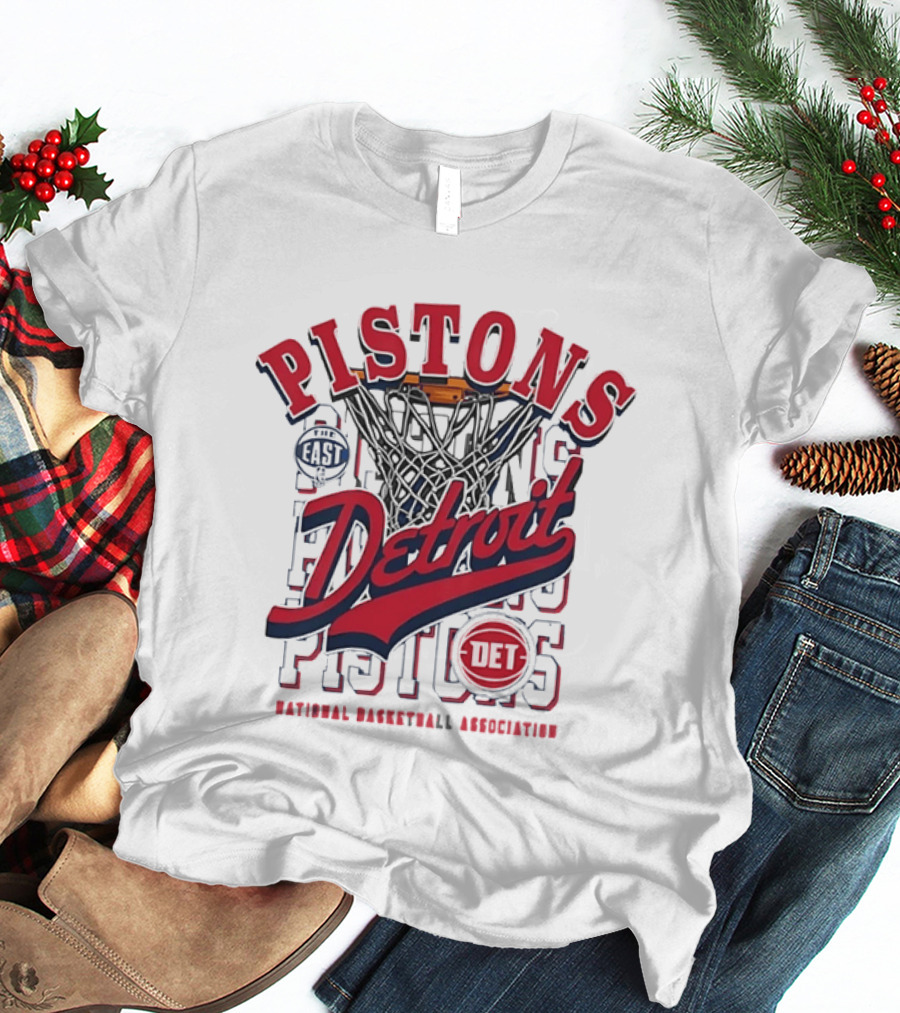 Detroit Pistons The East National Basketball Association Basketball T-Shirt