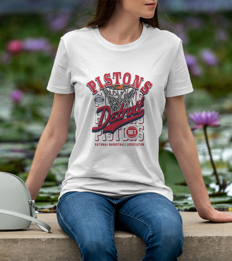 Detroit Pistons The East National Basketball Association Basketball T-Shirt
