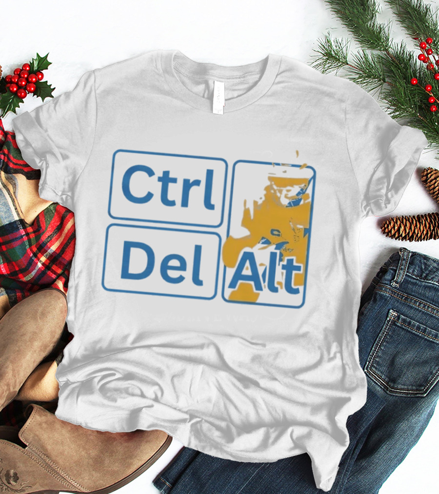 Los Angeles Football Ctrl Del Alt Gaming Keyboard Sports T-Shirt