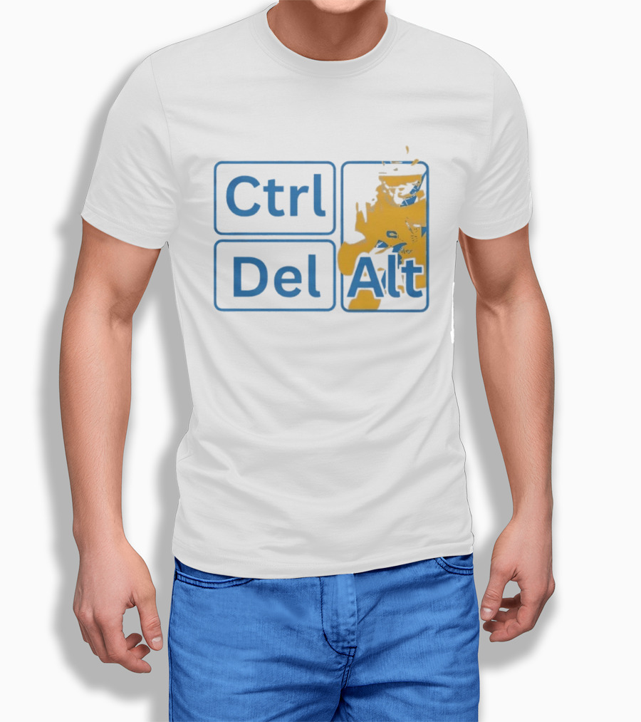 Los Angeles Football Ctrl Del Alt Gaming Keyboard Sports T-Shirt