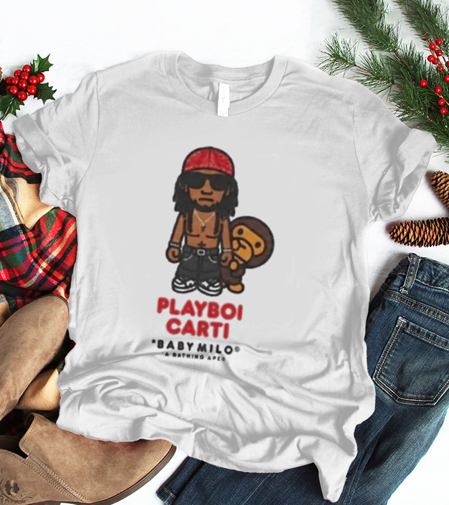 Playboi Carti Baby Milo A Bathing Ape Collaboration T-Shirt