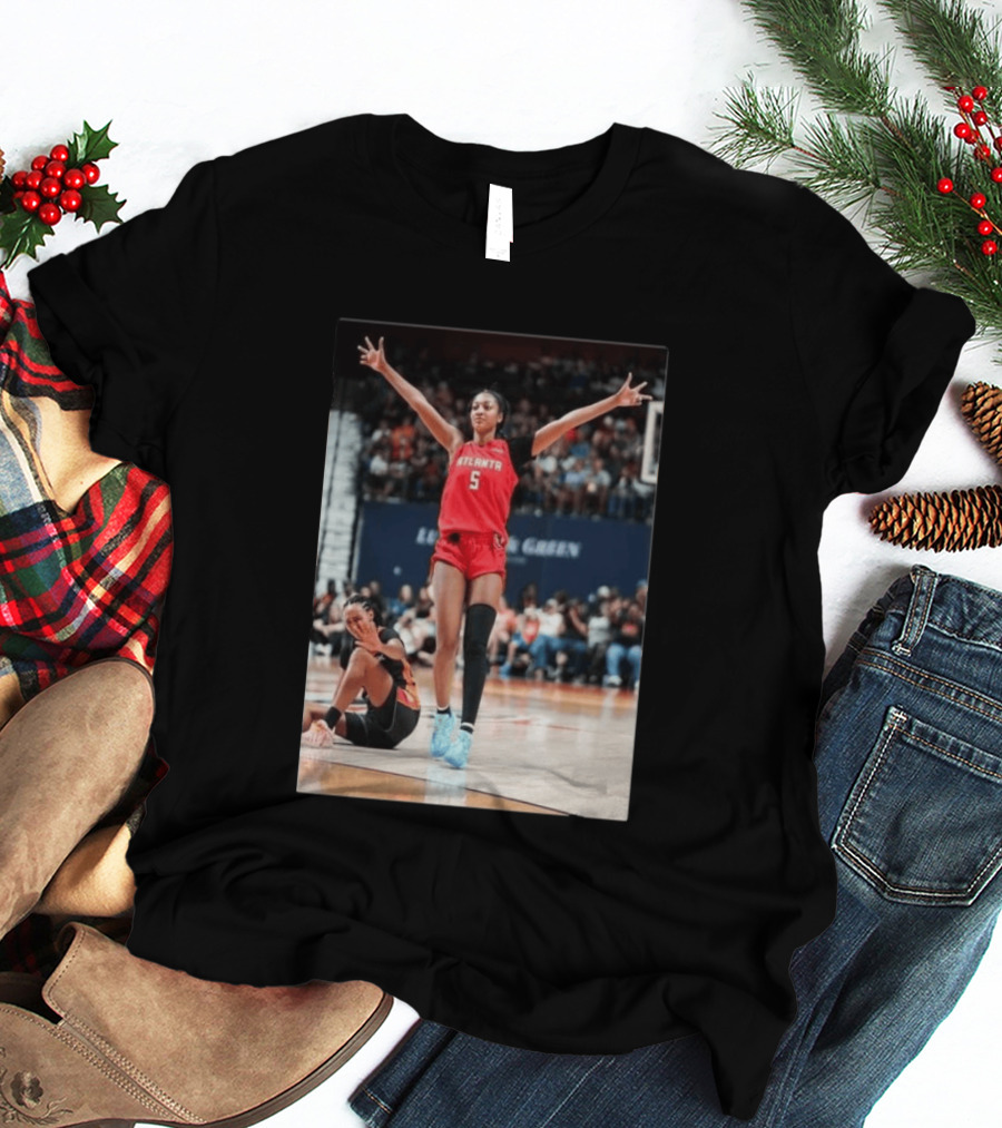 Angel Reese Celebrates 30th Double Double With 30 Points For Atlanta In Iconic Moment T-Shirt