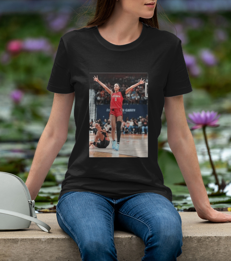 Angel Reese Celebrates 30th Double Double With 30 Points For Atlanta In Iconic Moment T-Shirt