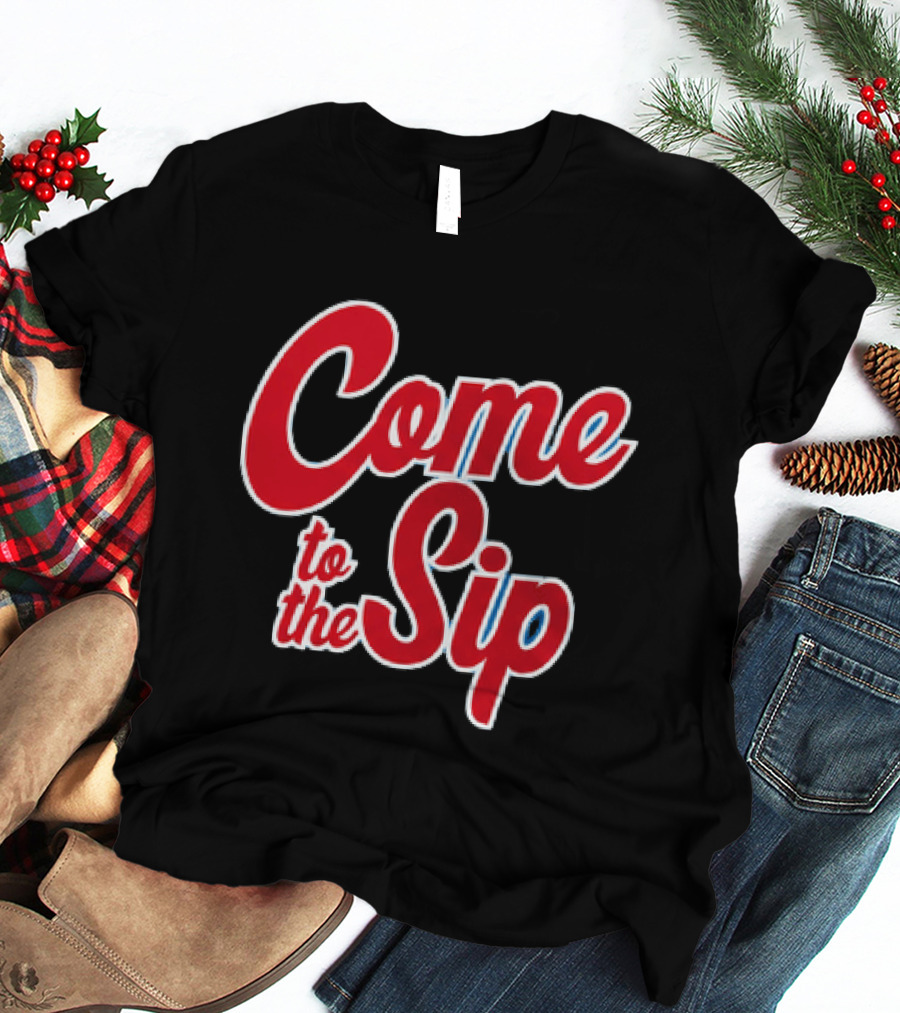 Trinidad Chambliss Jesus Won Come To The Sip T-Shirt