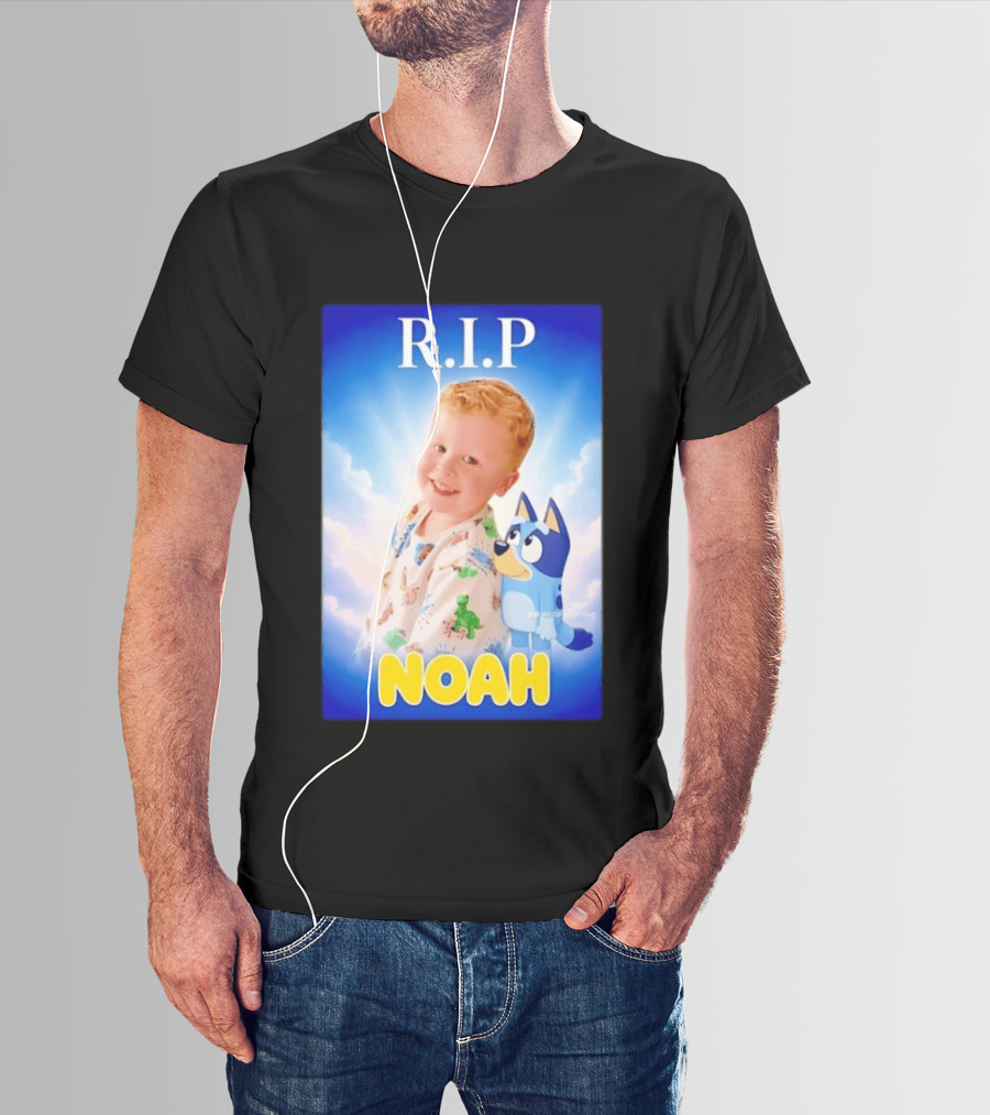 RIP Noah In Loving Memory Bluey T-Shirt
