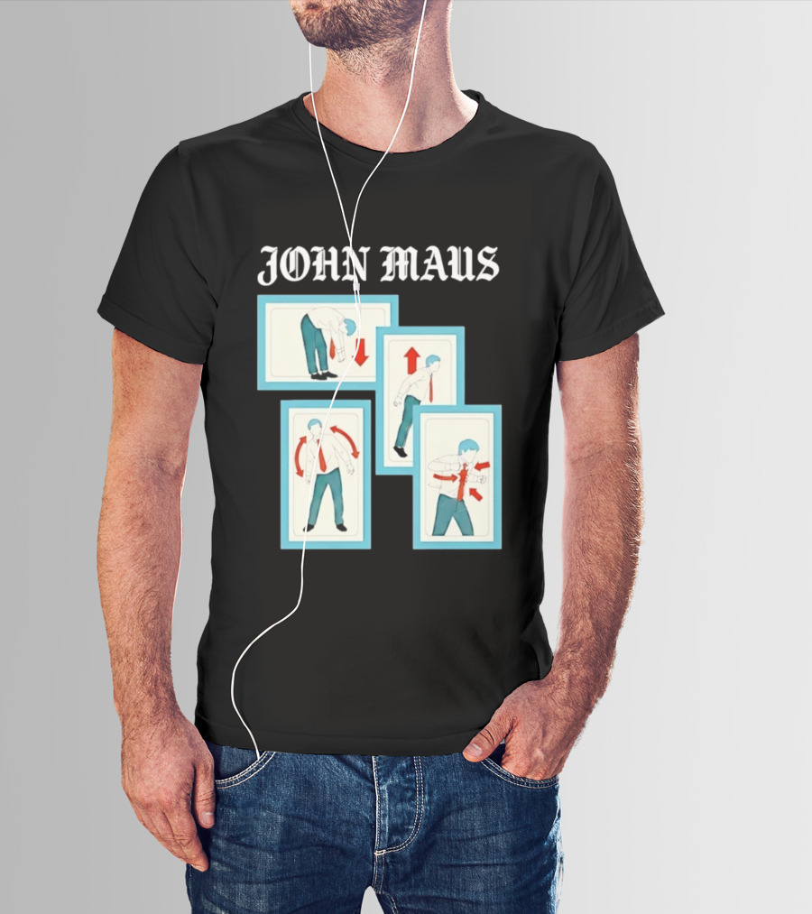 John Maus Synth Pop Indie Music Performance Illustrations T-Shirt
