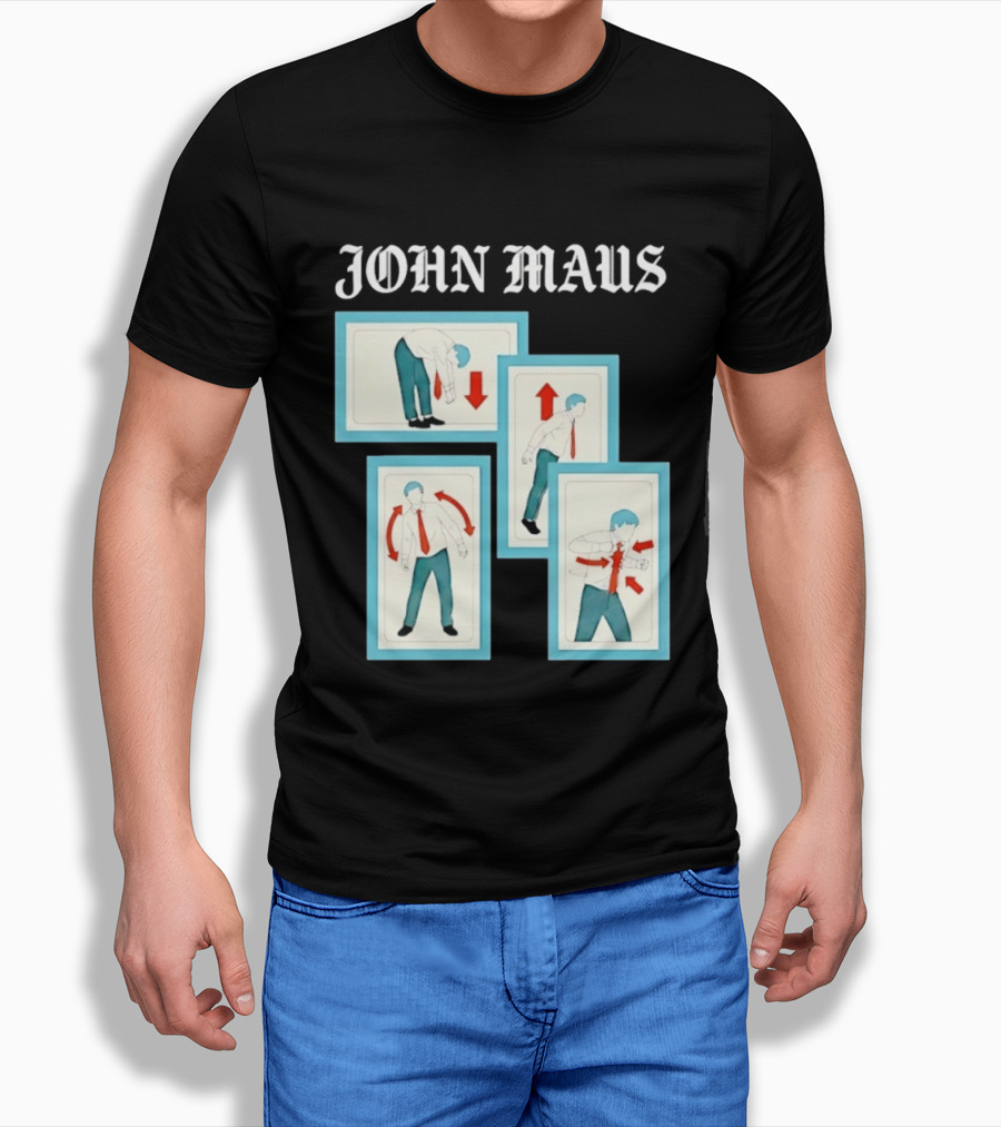 John Maus Synth Pop Indie Music Performance Illustrations T-Shirt