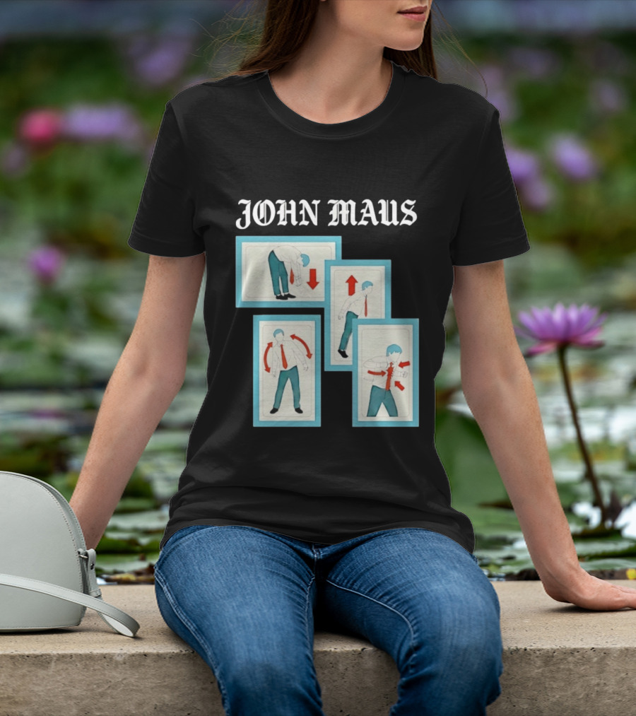 John Maus Synth Pop Indie Music Performance Illustrations T-Shirt