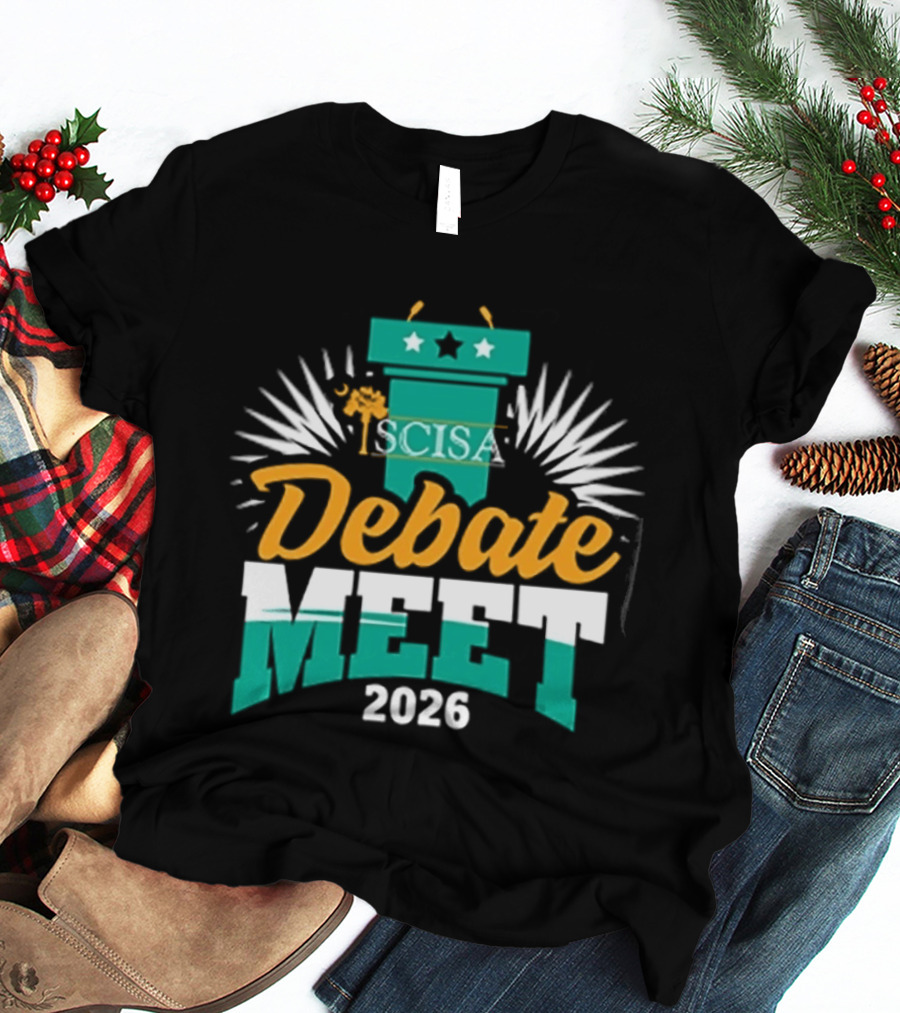 SCISA Debate Meet 2026 Podium Stars Event T-Shirt