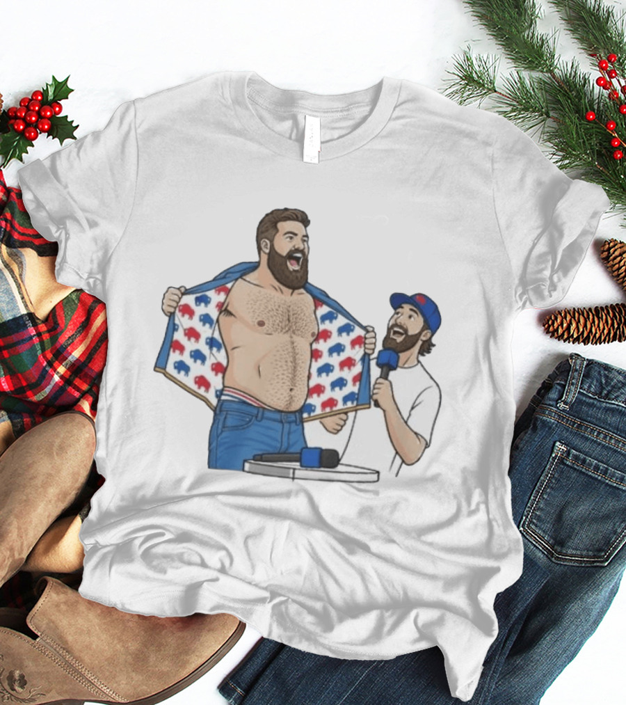 Ryan Fitzpatrick Less Buffalo Bills Celebration With Josh Allen T-Shirt