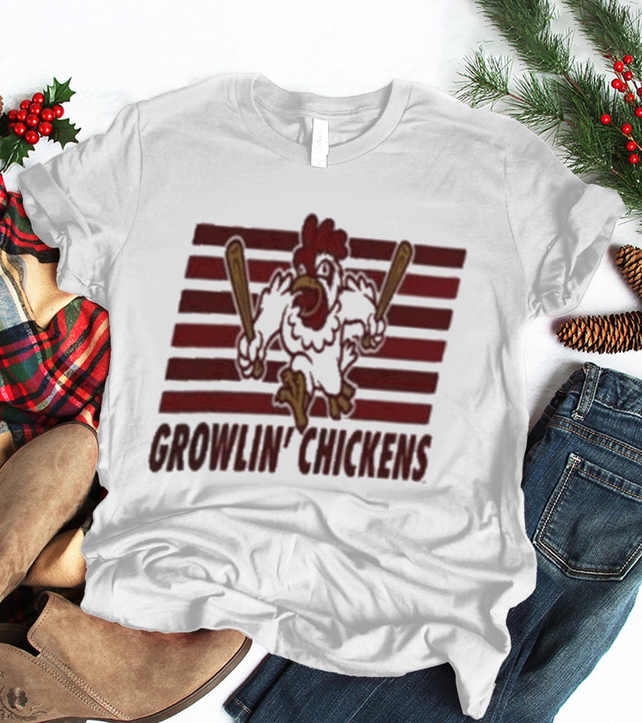 Growlin Chickens Northwest Arkansas Naturals Minor League Baseball MiLB T-Shirt