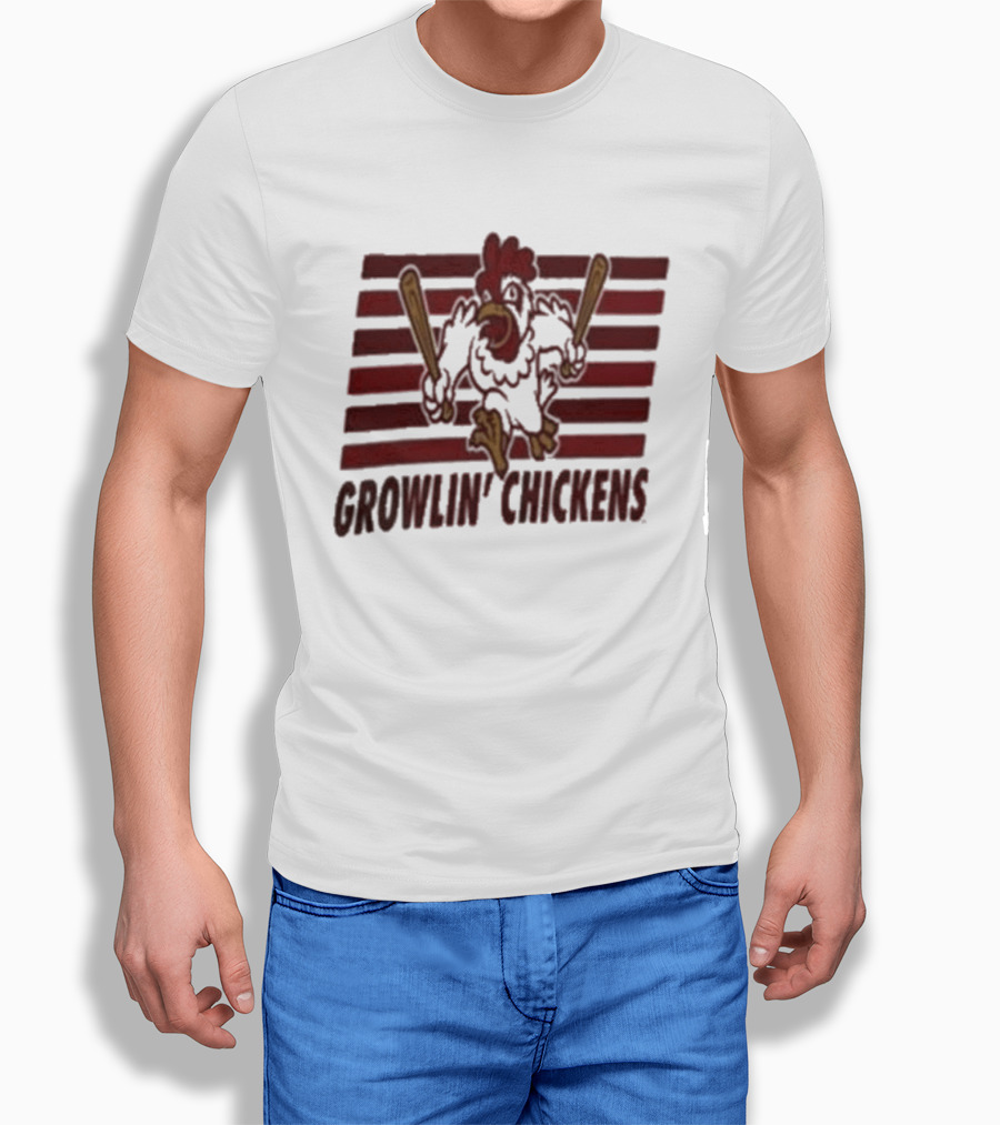 Growlin Chickens Northwest Arkansas Naturals Minor League Baseball MiLB T-Shirt
