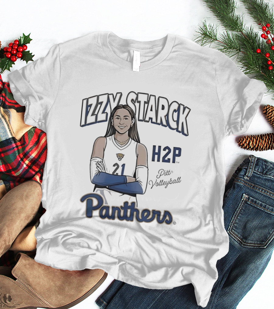 Izzy Starck Panthers 21 Pitt Volleyball H2P T-Shirt