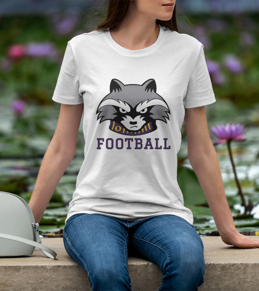 John Hill Football Raccoon Team T-Shirt