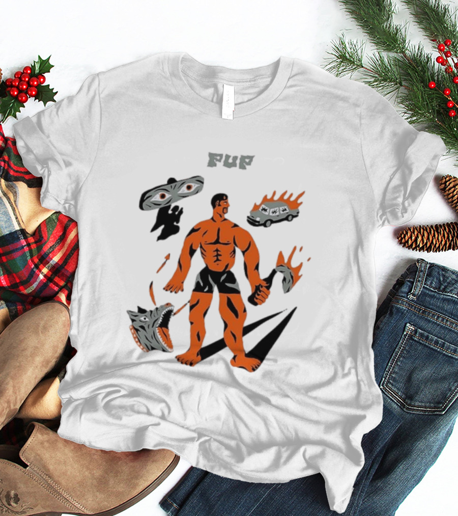 Pup Band Punk Rock Alternative Music Fire Eyed Van And Warrior Scene T-Shirt