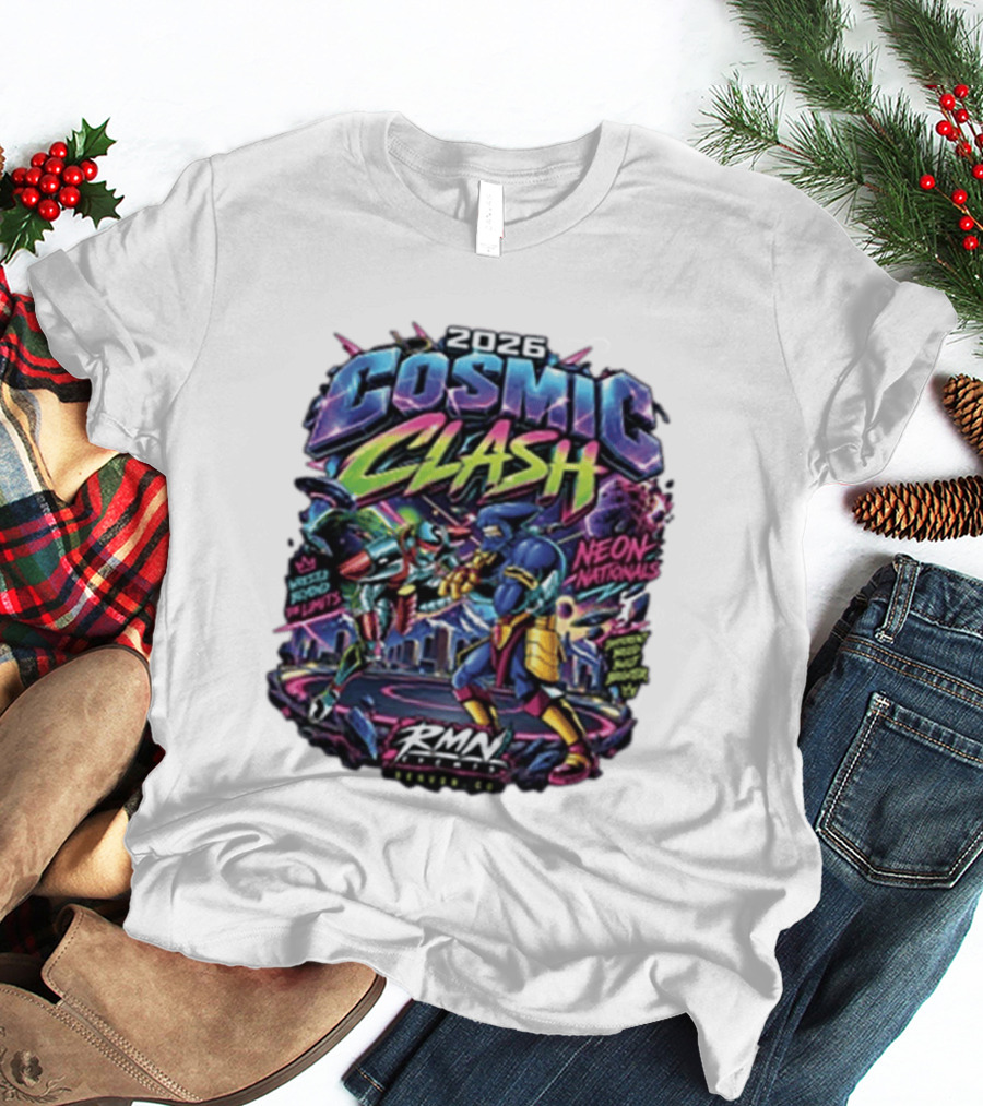 2026 Cosmic Clash Neon Nationals RMN Events T-Shirt