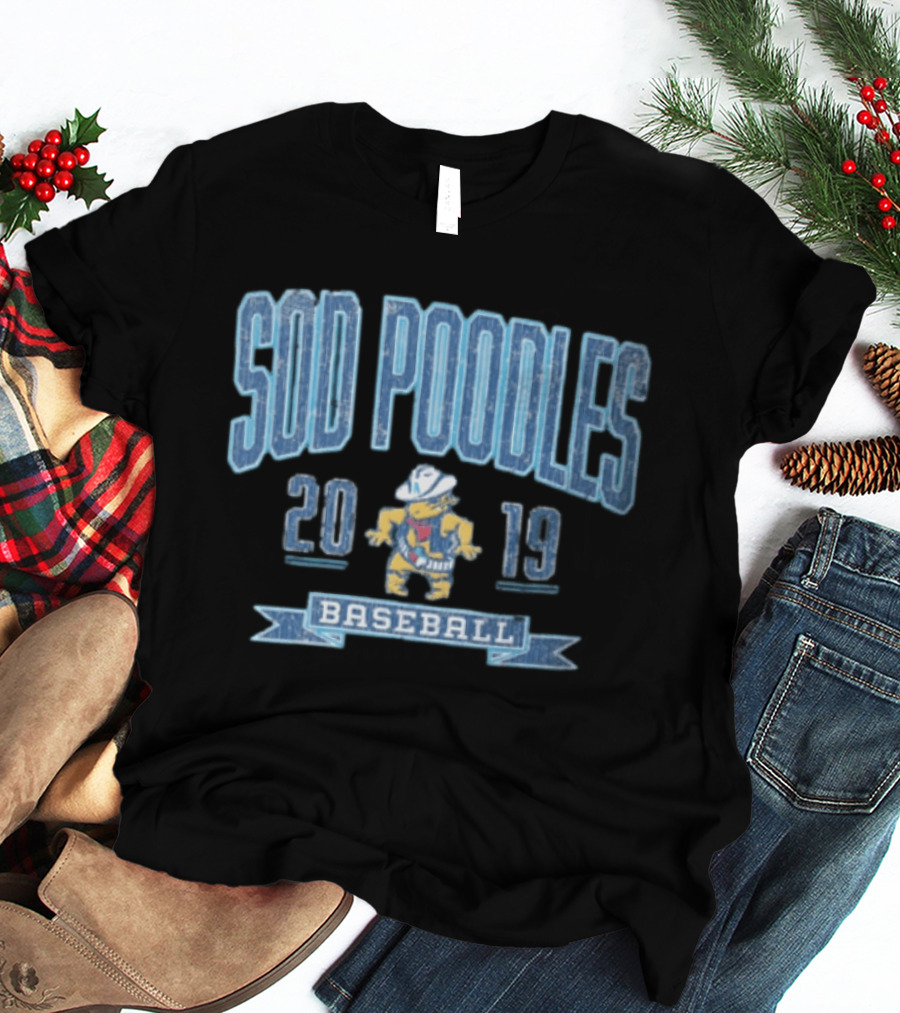 Sod Poodles 2019 Baseball Cowboy Hat Vest T-Shirt