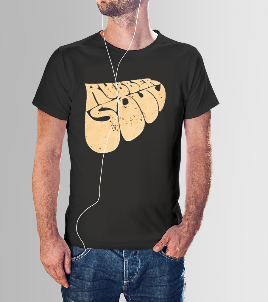 Distressed Rubber Soul Vintage Classic Rock T-Shirt