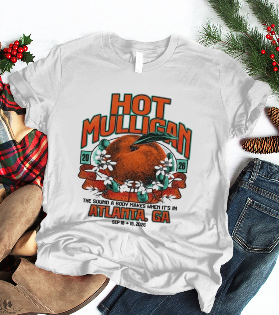 Hot Mulligan The Sound A Body Makes Atlanta GA 2026 Sep 18 19 T-Shirt