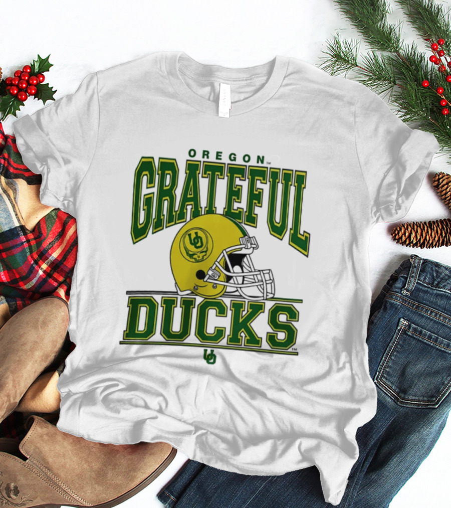 Oregon Grateful Ducks Helmet T-Shirt