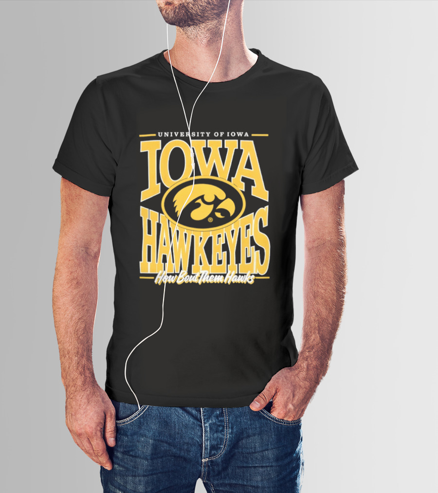 University Of Iowa Hawkeyes How Bout Them Hawks T-Shirt