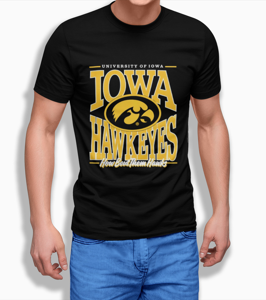 University Of Iowa Hawkeyes How Bout Them Hawks T-Shirt