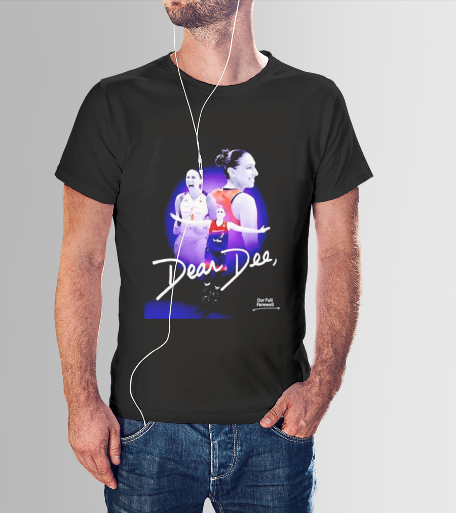 Diana Taurasi Phoenix Mercury Dear Dee Our Full Farewell T-Shirt