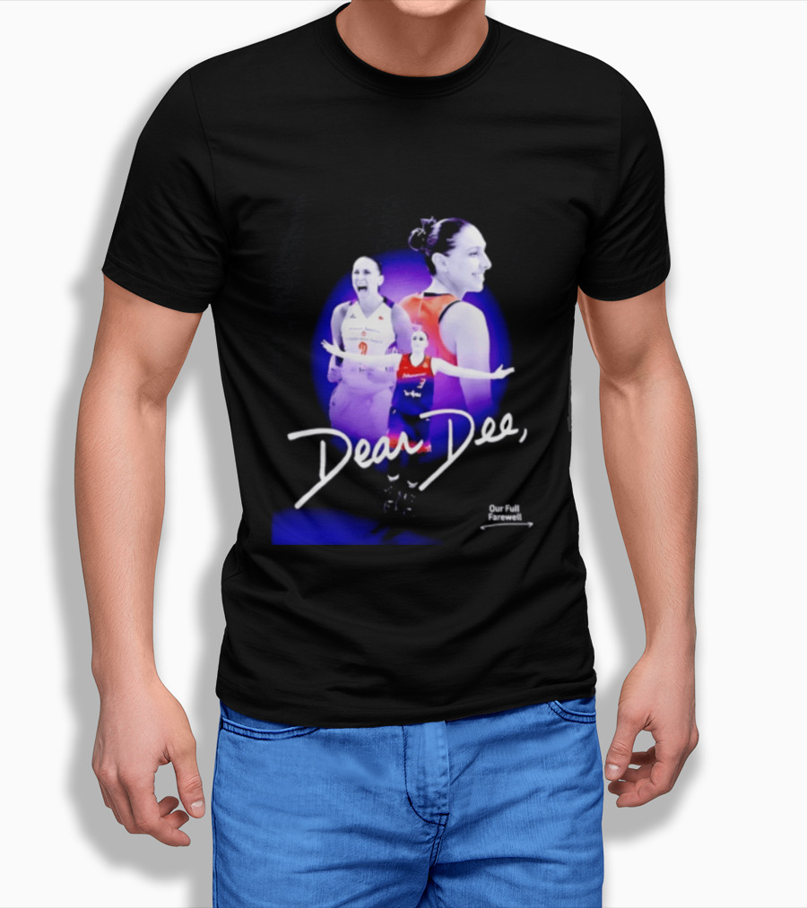 Diana Taurasi Phoenix Mercury Dear Dee Our Full Farewell T-Shirt