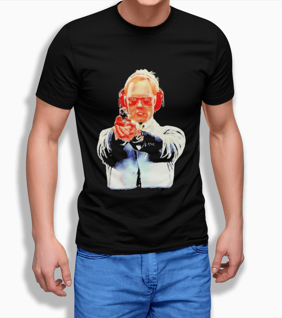 Dr. Niles Crane With Hand Cannon Analyzed Kiss T-Shirt