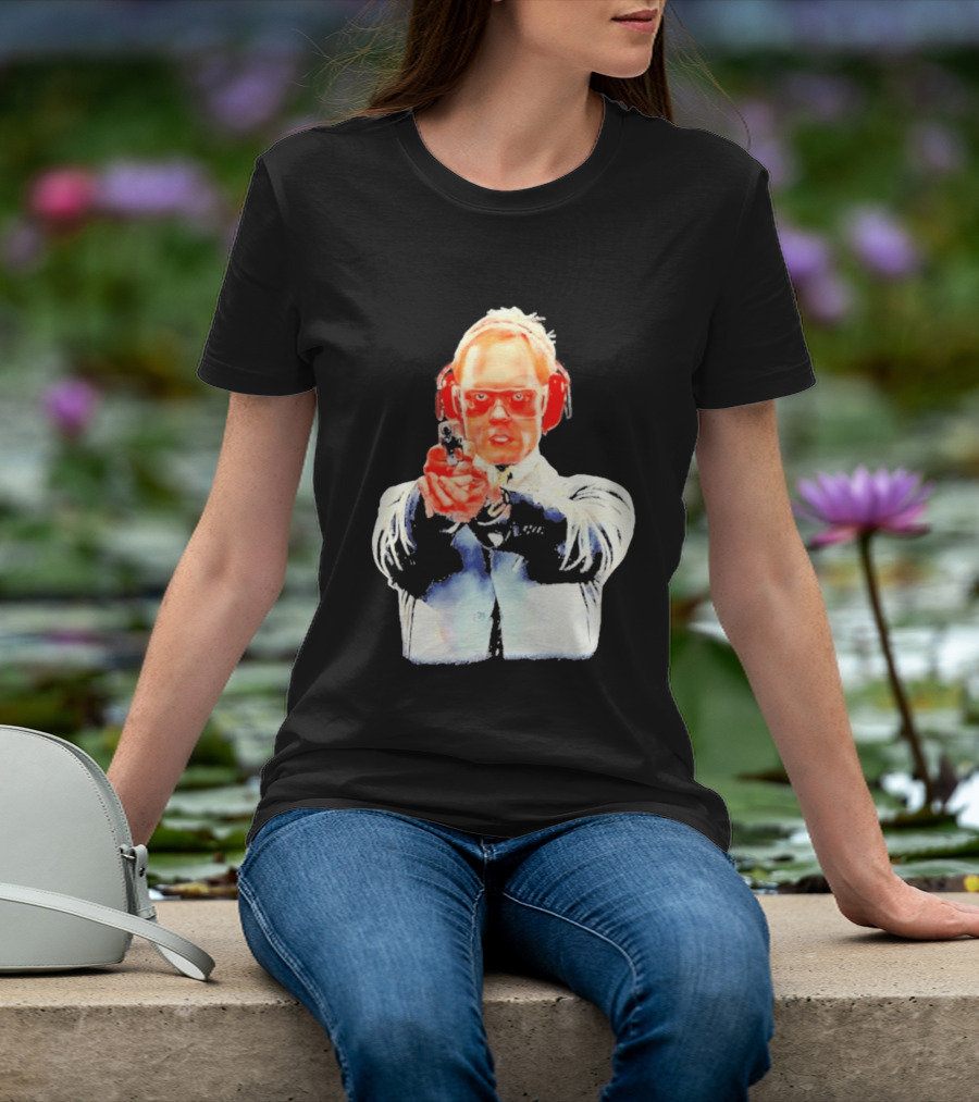 Dr. Niles Crane With Hand Cannon Analyzed Kiss T-Shirt