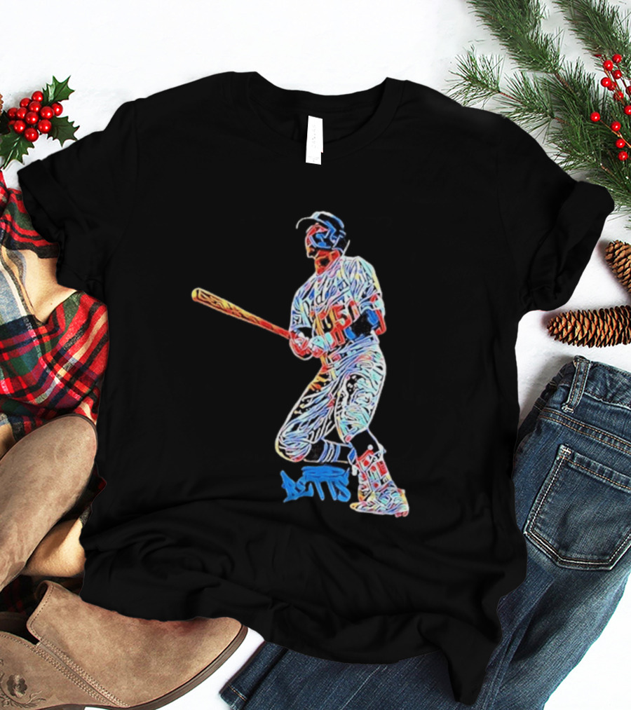 Mookie Betts Los Angeles Dodgers MLB Baseball Artful T-Shirt