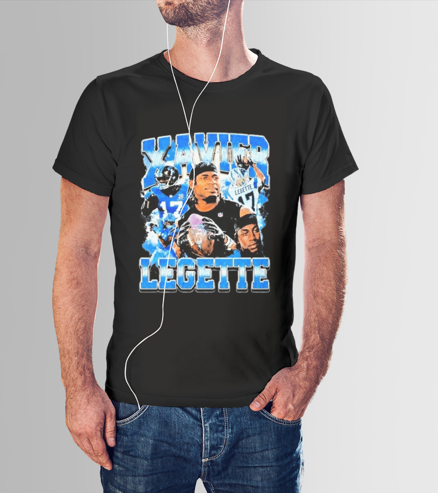 Xavier Legette Panthers Football Star Player Highlights T-Shirt