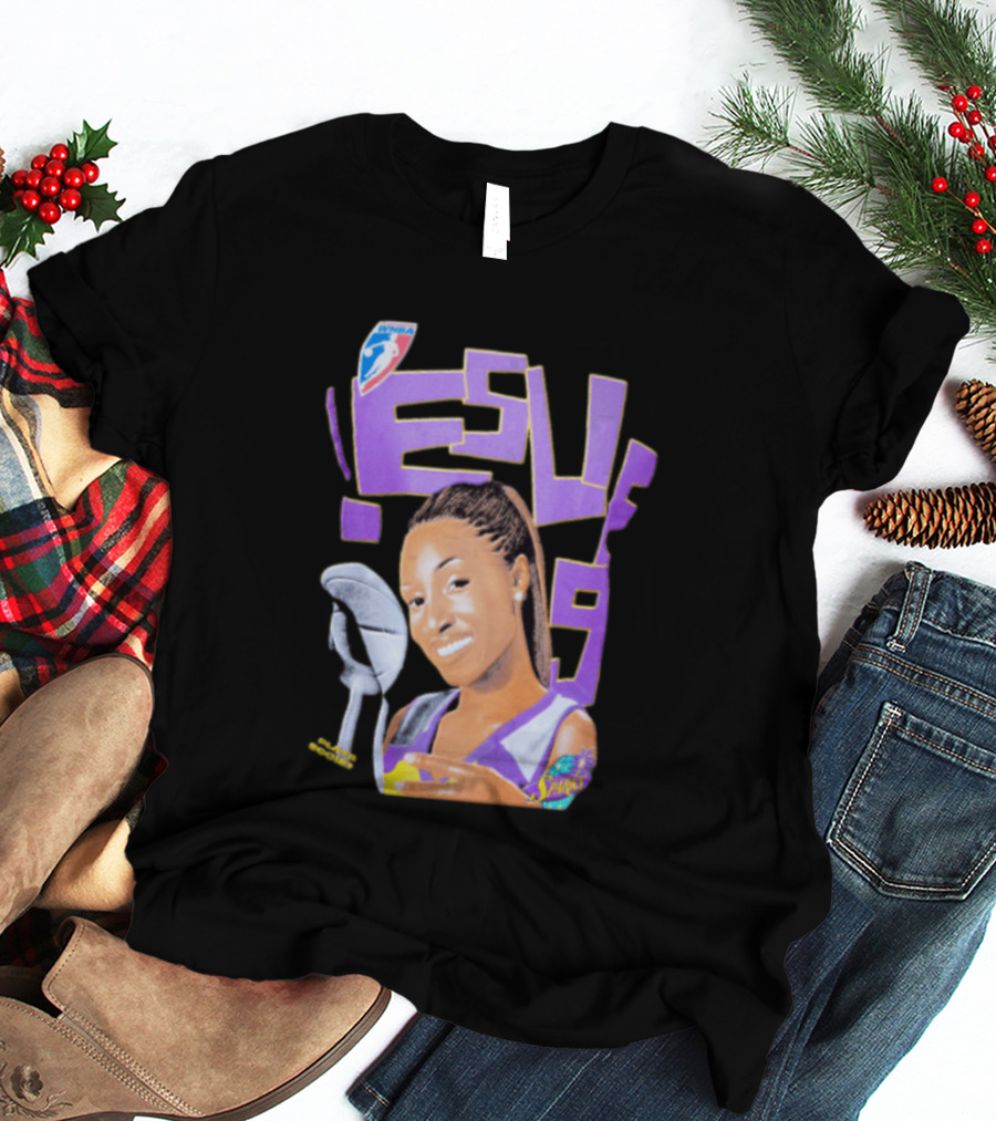 WNBA Lisa Leslie Sparks Basketball Legend Retro 9 T-Shirt