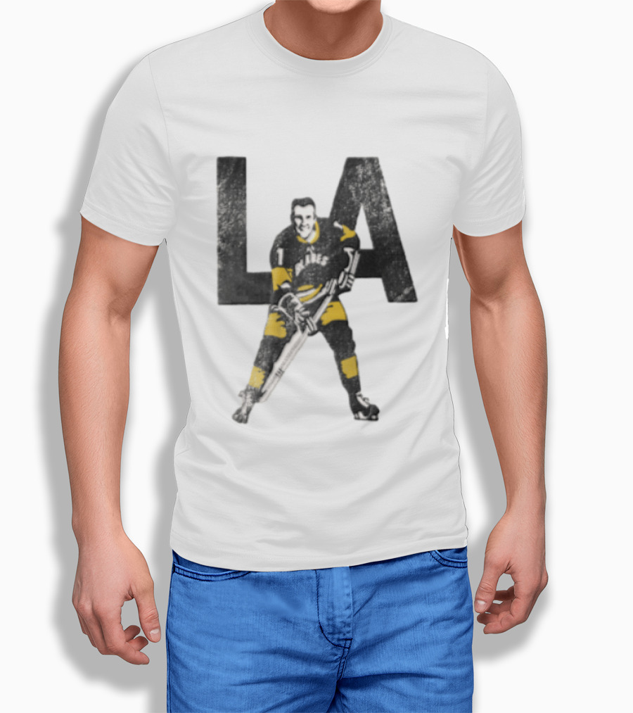 1961 LA Blades Hockey Retro Vintage Team Player T-Shirt