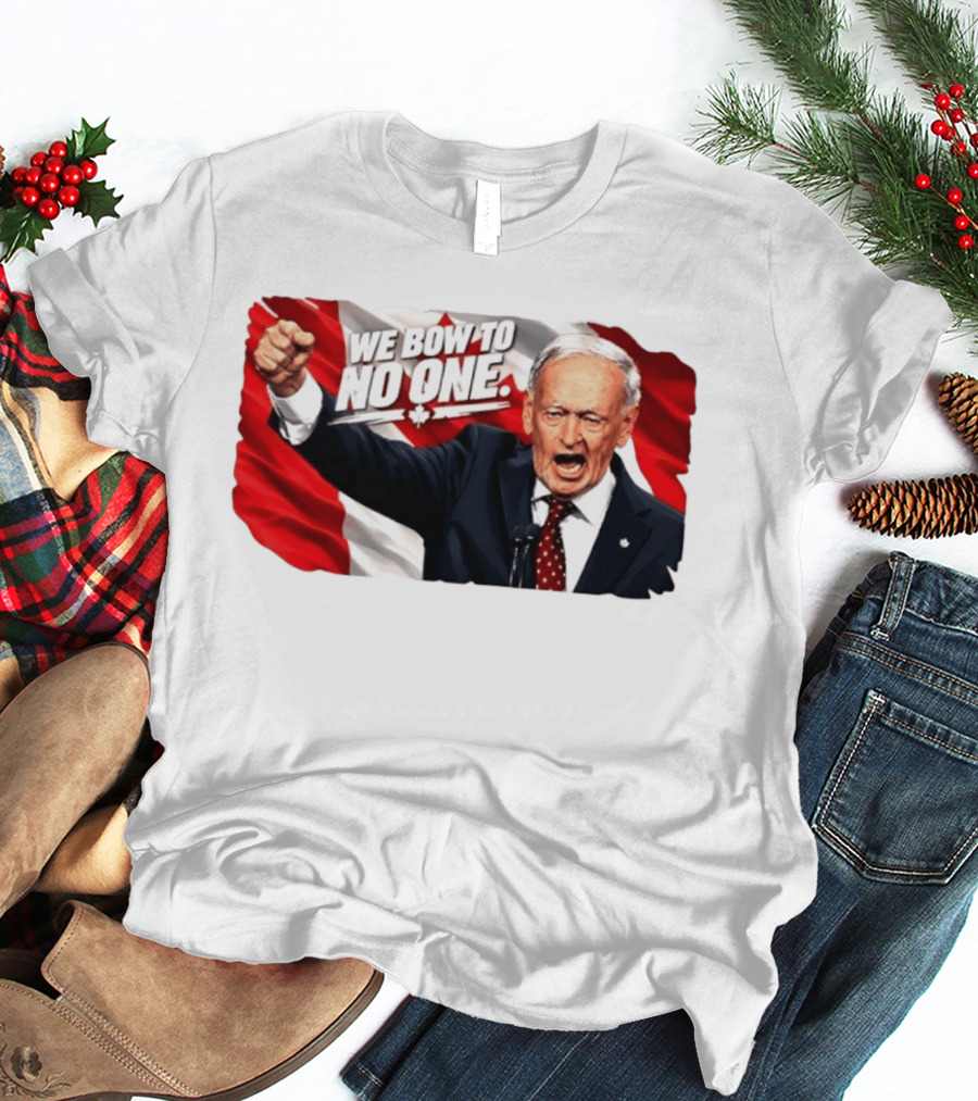 We Bow To No One Jean Chrétien Canada Essential T-Shirt