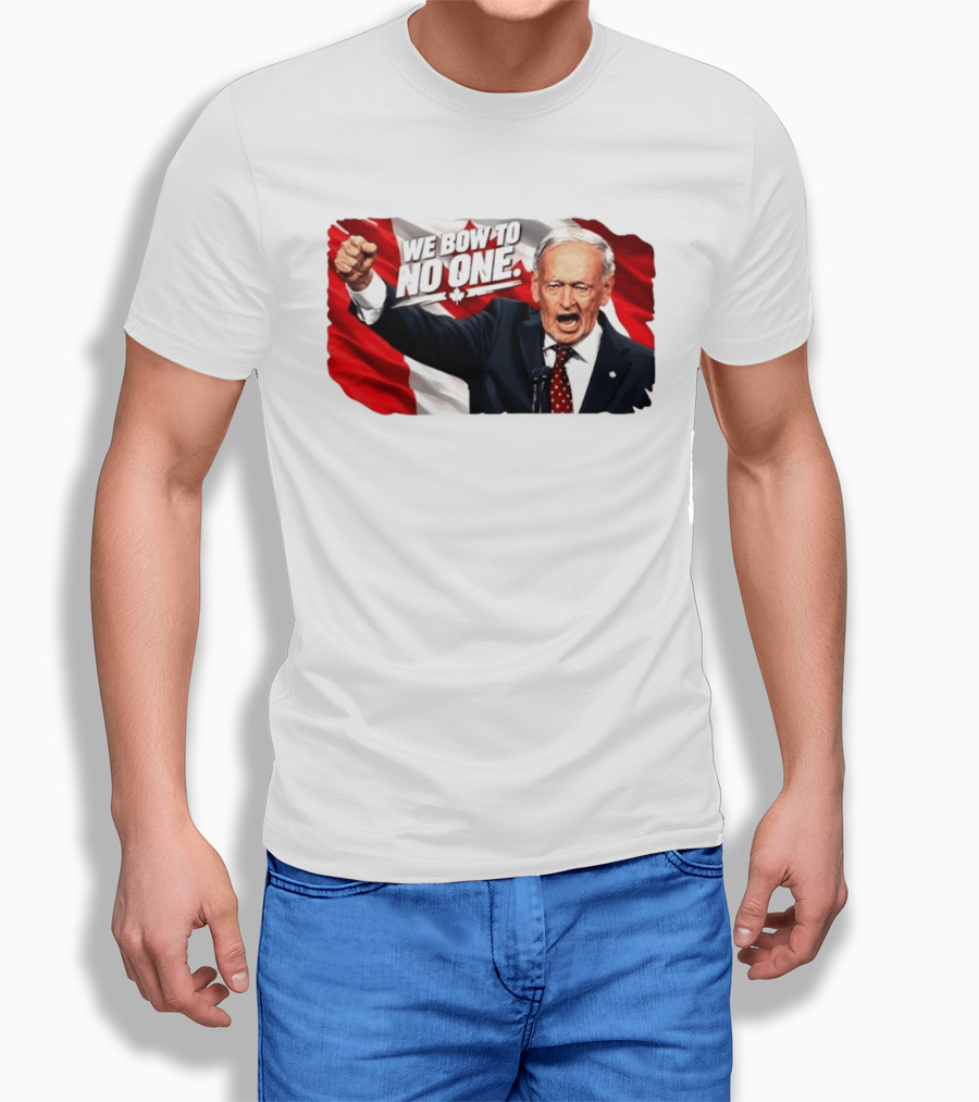 We Bow To No One Jean Chrétien Canada Essential T-Shirt