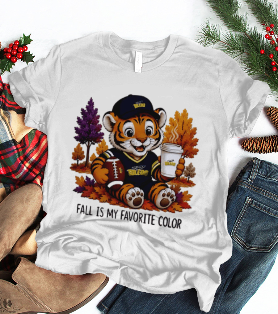 Toledo Rockets Tiger Fall Is My Favorite Color Football Coffee 2026 T-Shirt