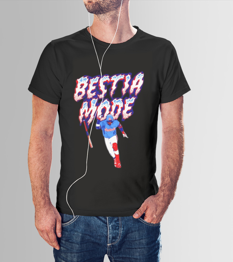 BESTIA MODE Aquicos 13 Baseball Player Athlete T-Shirt