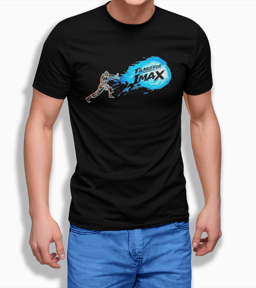 Goku Filmed For IMAX Energy Blast Dragon Ball Z T-Shirt