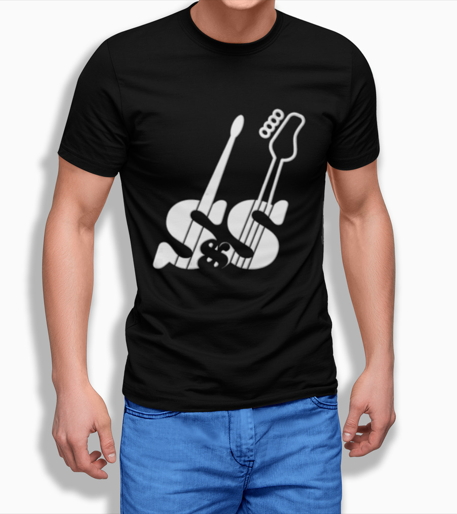 Guitars Forming Letter S T-Shirt
