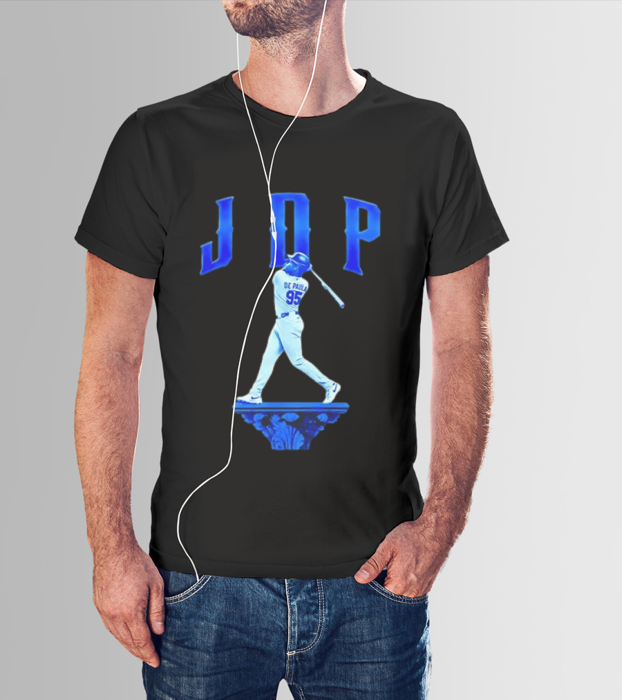 Josue De Paula JDP 95 Los Angeles Dodgers Baseball Player T-Shirt