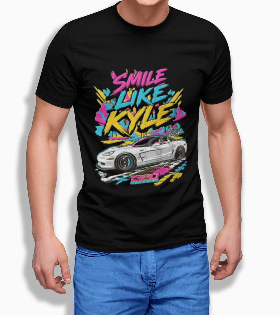 Smile Like Kyle 1320 Video Sports Car Driver Thumbs Up T-Shirt