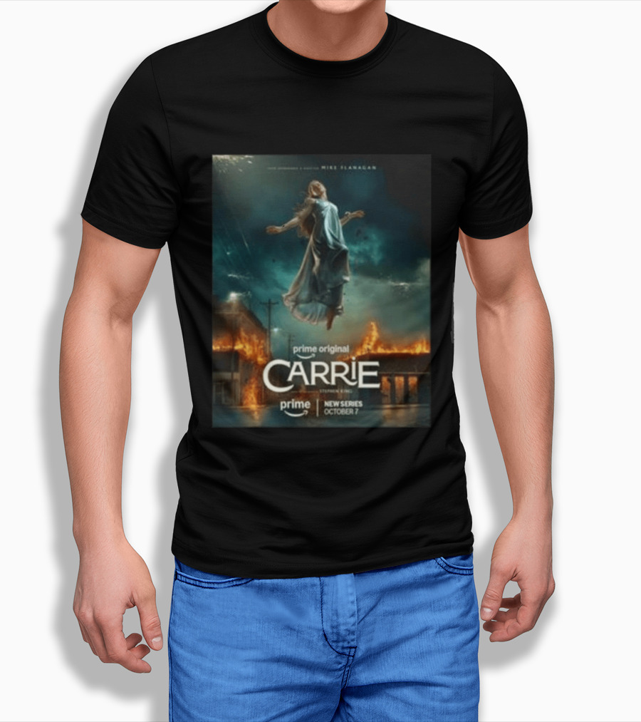 Prime Original Carrie New Series By Mike Flanagan October 7 Release T-Shirt