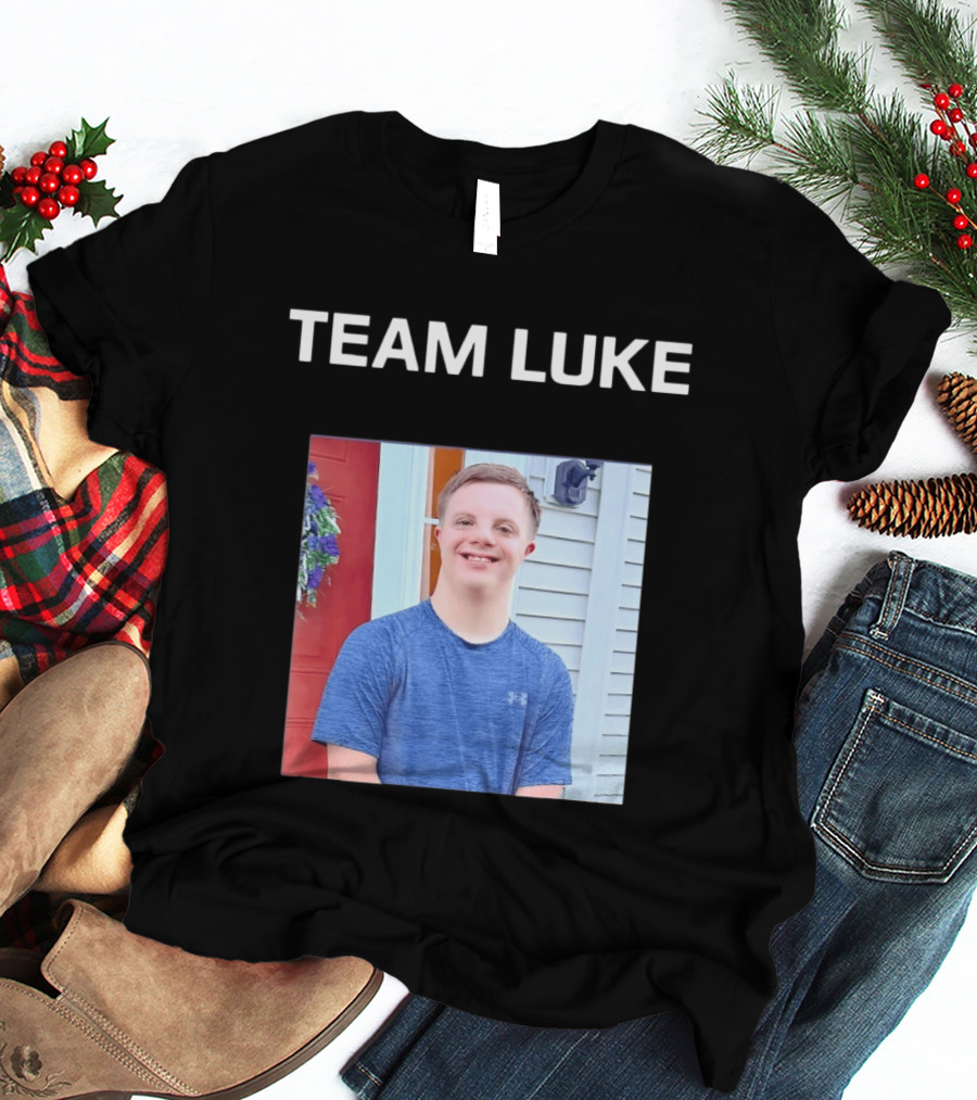 Team Luke Support Community Empowerment T-Shirt