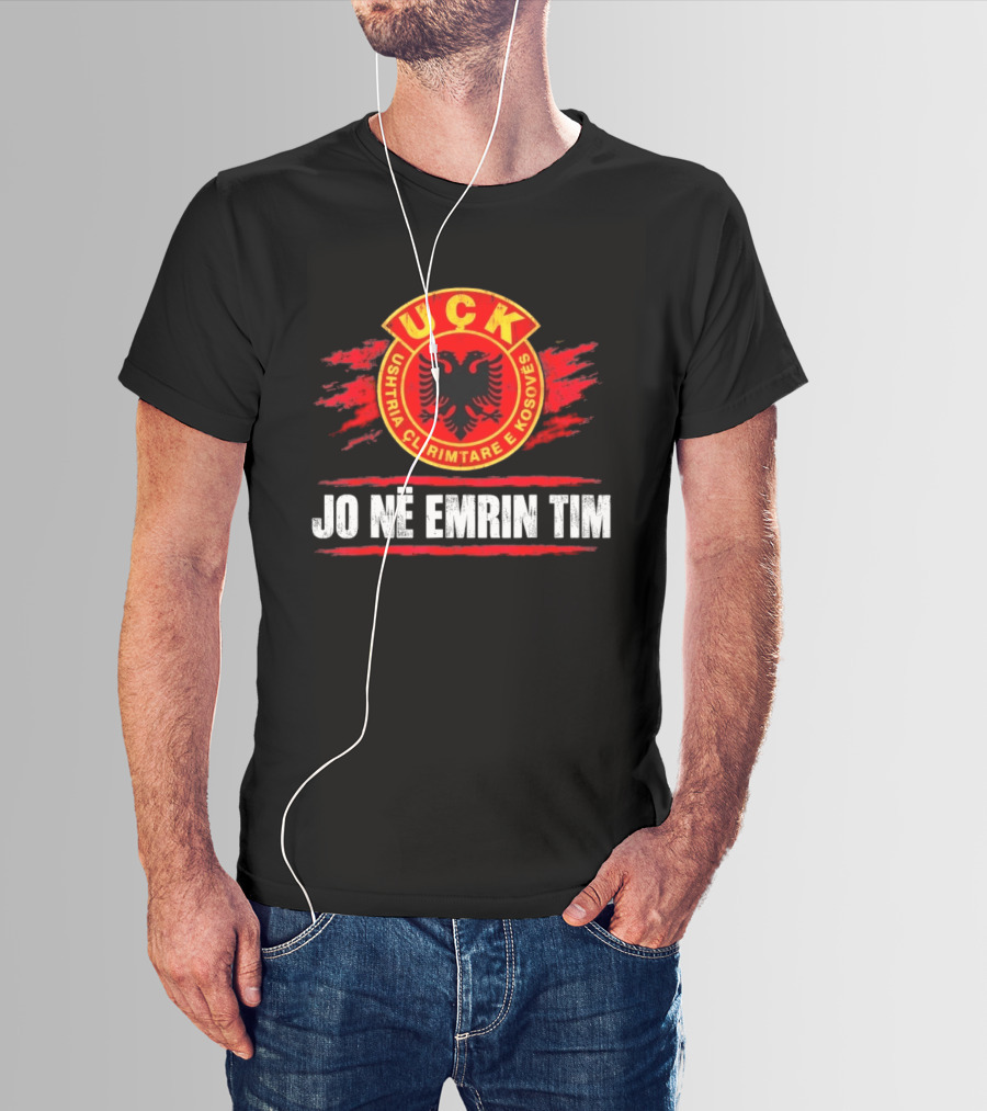 UÇK Ushtria Çlirimtare E Kosovës Jo Në Emrin Tim Symbol Of Resistance And Defiance T-Shirt