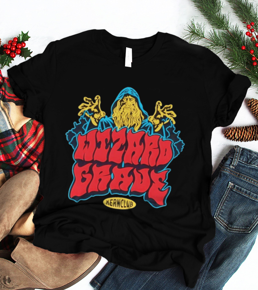 Wizard Grave Kernclub Mystical Occult Fantasy T-Shirt