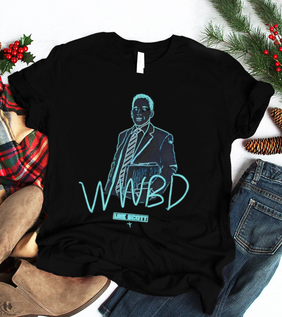 WWBD Michael Scott The Office Dunder Mifflin T-Shirt