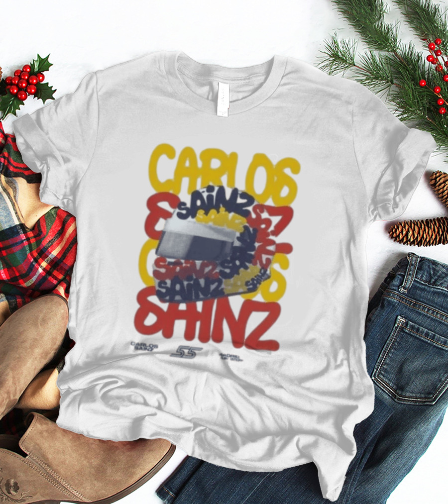 Carlos Sainz Madrid F1 Team Race Special 26 Atlassian Williams T-Shirt