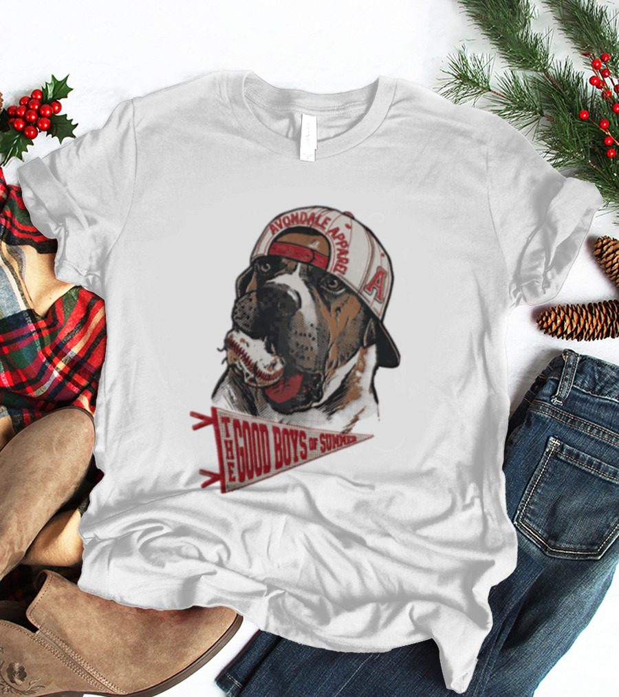 Avondale Apparel The Good Boys Of Summer Bulldog Baseball Cap T-Shirt