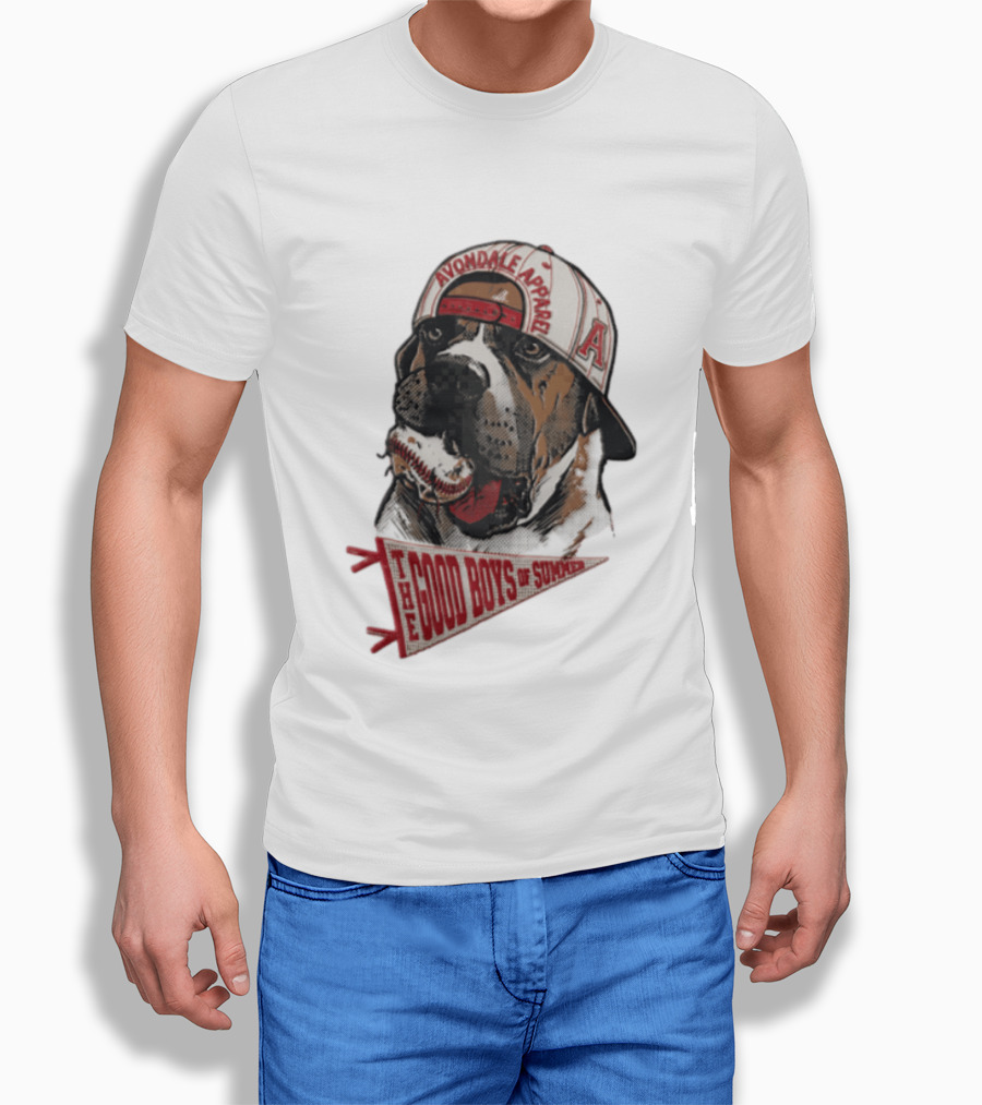 Avondale Apparel The Good Boys Of Summer Bulldog Baseball Cap T-Shirt